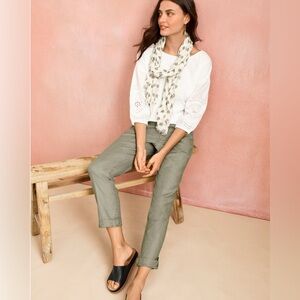 Anthropologie Olive Green Pants